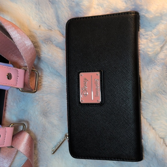 Disney Rainbow Mickey Mouse Pastel Backpack and Wallet Set - Picture 10 of 13